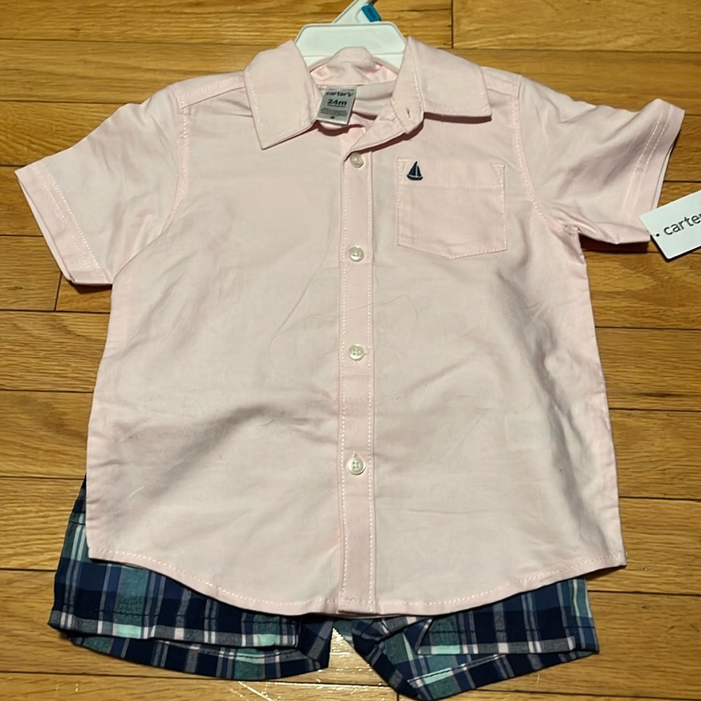 NWT Carter’s Two Pie Boy’s Outfit